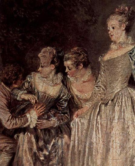 Venezianische Feste, Jean-Antoine Watteau